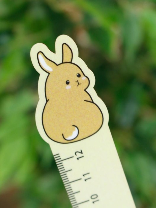 Линейка ECO из дерева Аниме «Hare» 