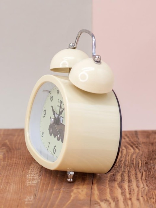 Часы-будильник &quot;Transport&quot;, yellow 