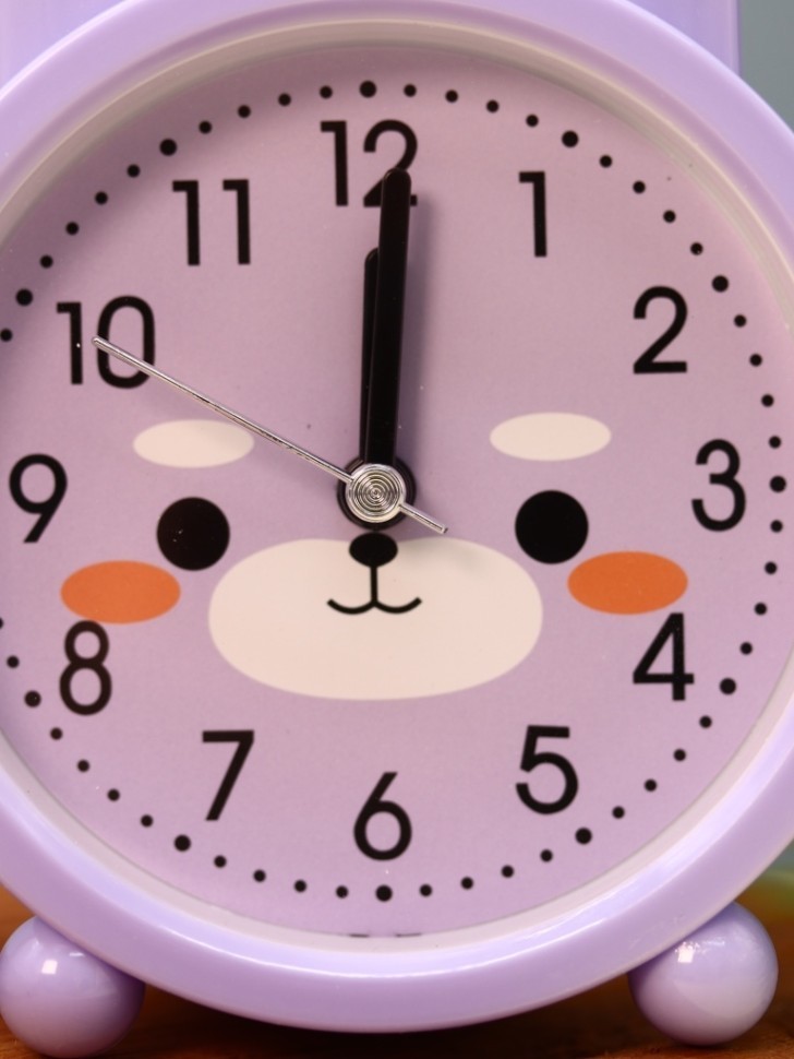Часы-будильник "Bunny", purple