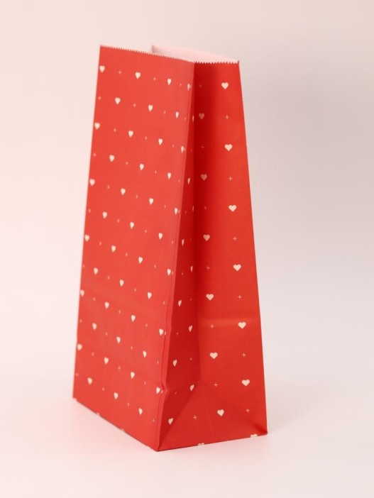 Набор подарочных пакетов+наклейки (6 шт.) &quot;Love&quot;, 24*13*8 