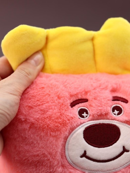 Мягкая игрушка &quot;Bear plant&quot;, pink, 17 см 