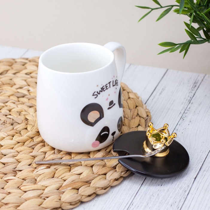 Кружка "Sweet life panda hat" (440 ml) 