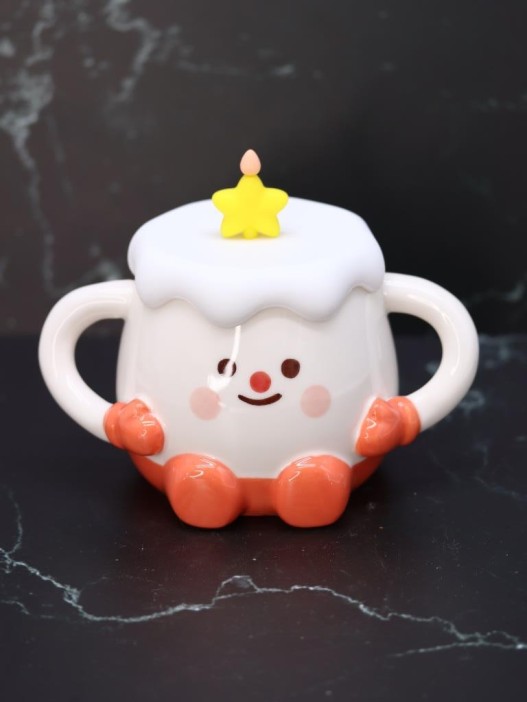 Кружка «Star candle», red (450 ml) 