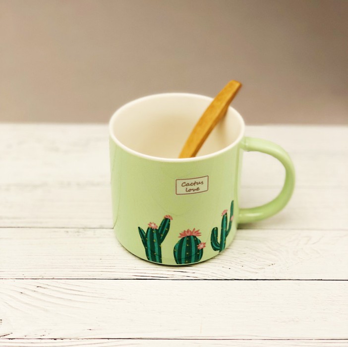 Кружка &quot;Cactus&quot;, green (370ml) 
