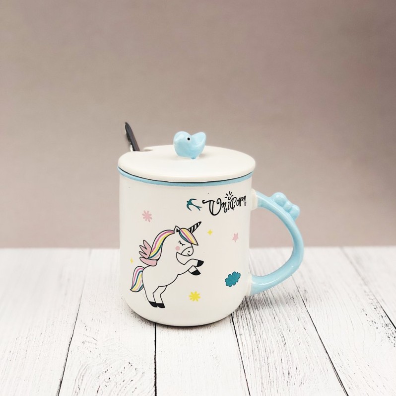 Кружка &quot;Единорог&quot;, blue (400ml) 