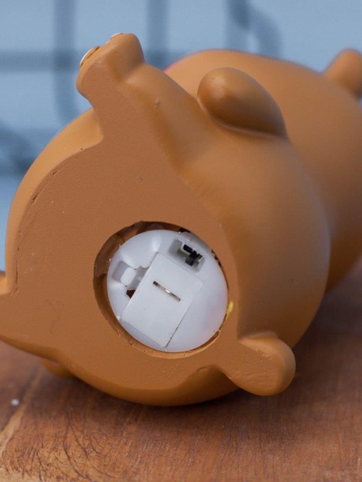 Ночник &quot;Bear&quot;, brown mix (9,5 см), пластик 