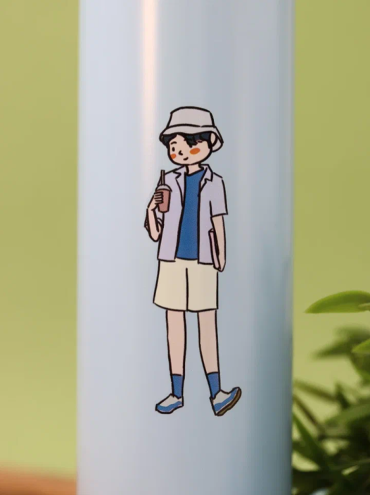 Термос «Girls», blue (500 мл) 