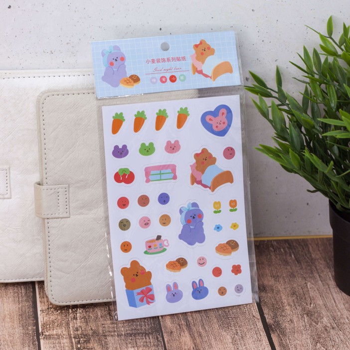 Наклейки "Sweet rabbit", light blue 