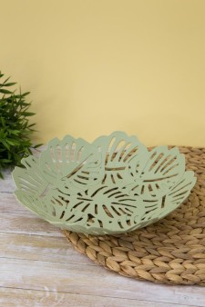 Корзина "Leaves", green