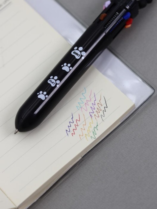 Разноцветная ручка 10 в 1 &quot;Black Panda&quot; 
