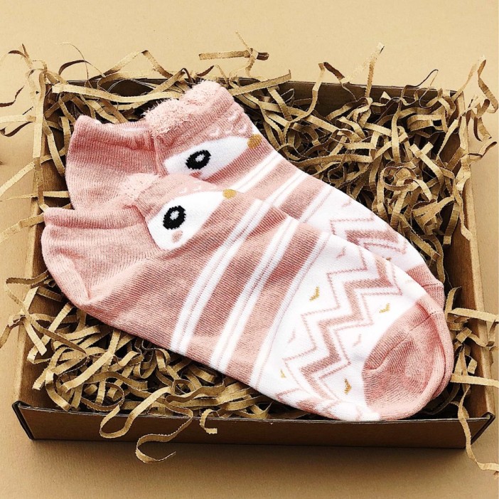 Носки "Fox", pink 