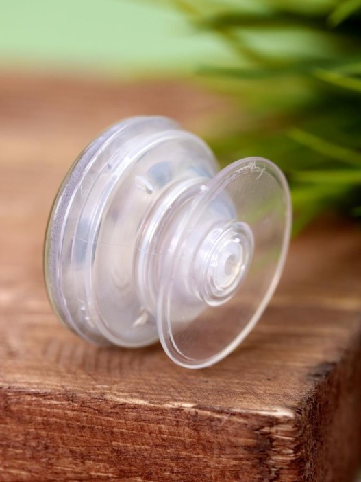 Попсокет iLikeGift "Cat grimacing", white 