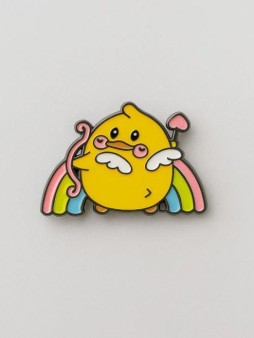 Значок металлический iLikeGift "The Cupid Duckling"