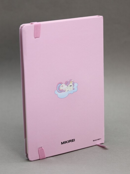 Блокнот (А5) &quot;Unicorn on the cloud&quot;, pink (14.5*21) 