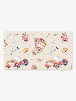 Набор сборных конвертов для денег 5 шт. «Just merried», 16.5*8 см