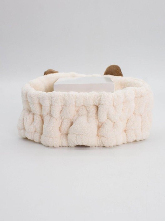 Повязка на голову GIRLY &quot;Капибара&quot;, white 