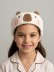 Повязка на голову GIRLY "Капибара", белая 