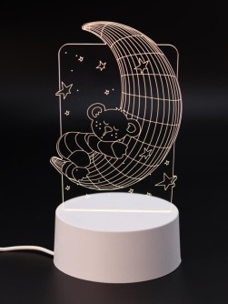Ночник iLikeGift "Полумесяц" светодиодный, USB (9х20 см)
