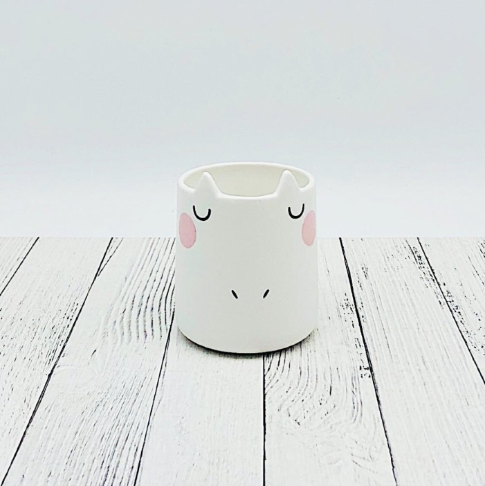 Кружка "Happy unicorn", белая 