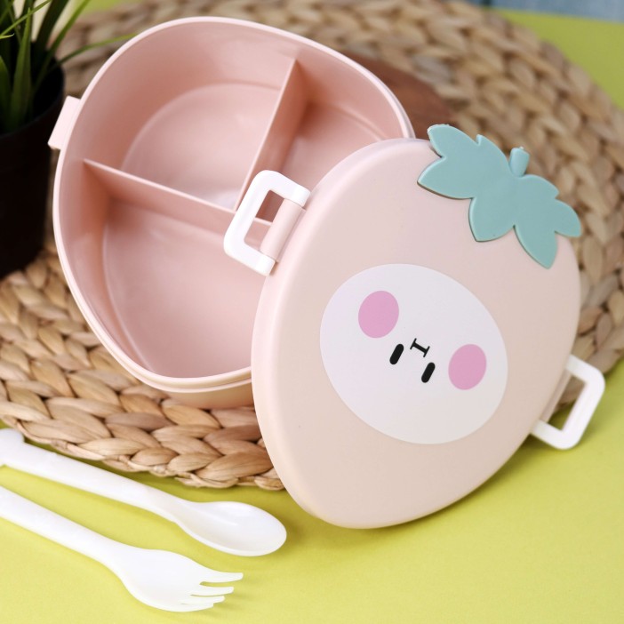 Ланчбокс &quot;Peach&quot;, pink, 750 мл 