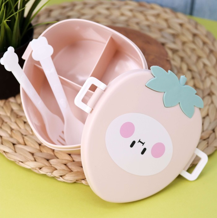 Ланчбокс &quot;Peach&quot;, pink, 750 мл 