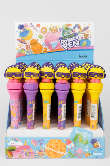 Ручка с поворотным механизмом "Rock 'n' Roll Eyeglasses", mix, шоу-бокс 36 шт.