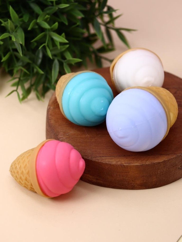 Мялка - антистресс «Squish ball», white