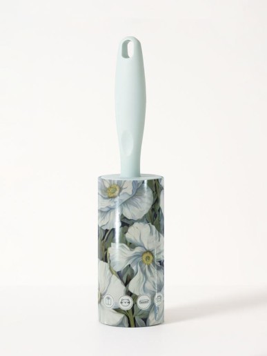 Ролик для чистки одежды "White flowers", 10 см*60 листов