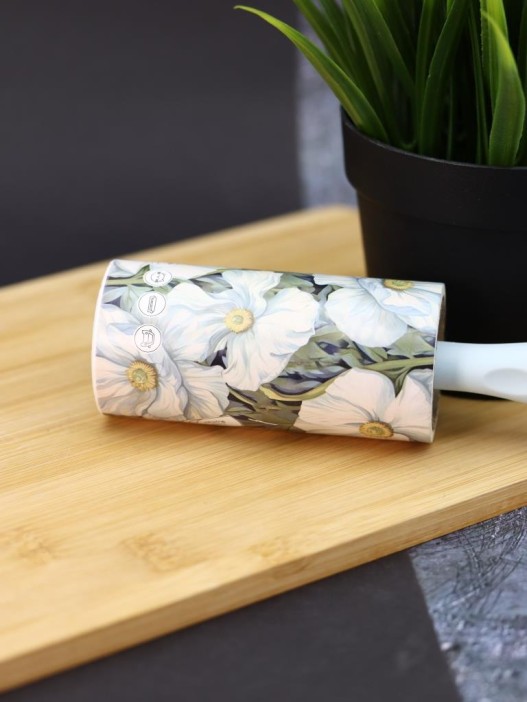 Ролик для чистки одежды &quot;White flowers&quot;, 10 см*60 листов 