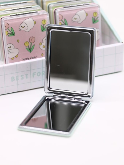 Зеркало раскладное шейкер &quot;Duck&amp;Sky&quot;, голубое, 8*6 см 