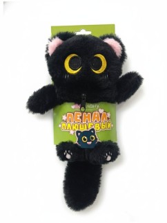 Пенал плюшевый ПО-ПЛАНУ. "A terrifying creature", black