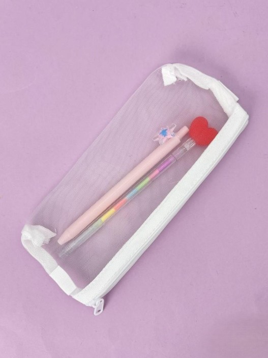 Пенал &quot;Color net&quot;, white (9*21 см) 