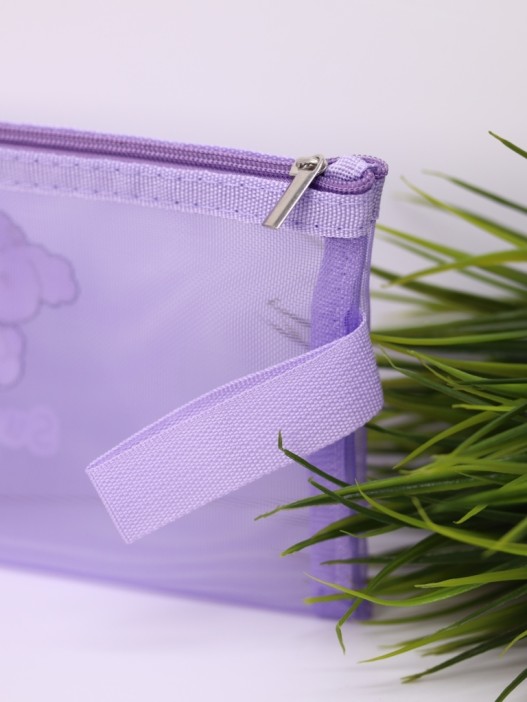 Пенал-косметичка &quot;Hello sunshine!&quot;, purple (20*11 см) 