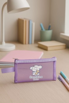 Пенал-косметичка "Hello sunshine!", purple (20*11 см)