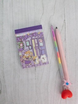 Блокнот отрывной для записей "Lovely stories", purple