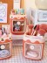 Органайзер для канцелярских принадлежностей &quot;Bear cuteness&quot;, red + стикеры 