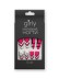 Накладные ногти GIRLY "Асимметрия", 12 шт., с клеевыми пластинами
