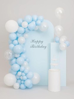 Набор воздушных шаров 93 шт. "Magic balls", blue