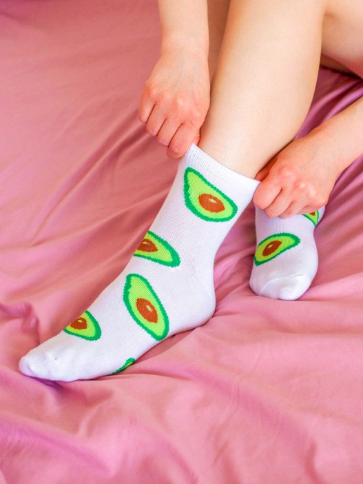 Носки женские iLikeGift "Avocado", р. 35-40 