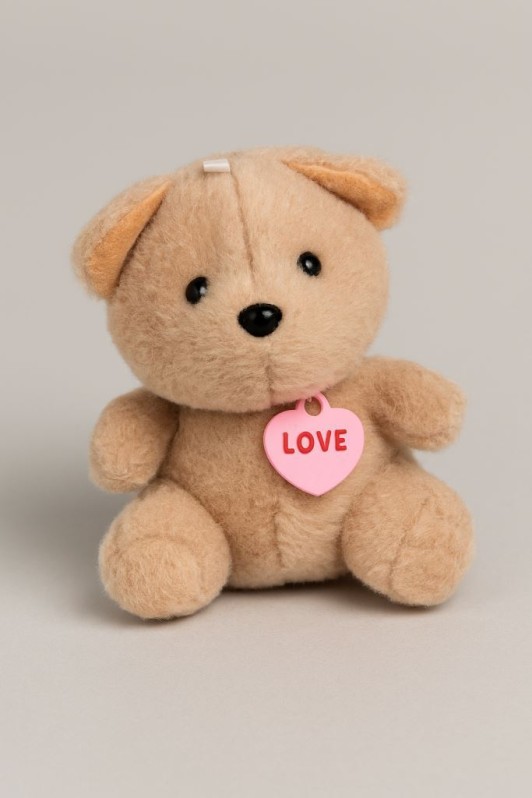 Плюшевый брелок "Bear of wishes", brown 