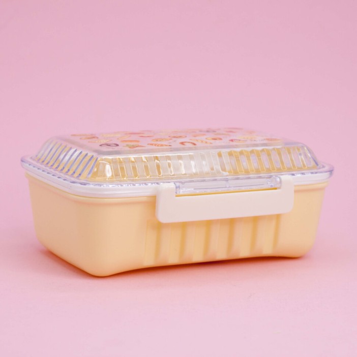 Ланчбокс "Clear Food", yellow 