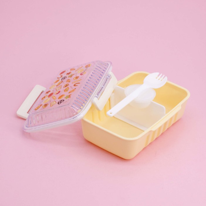 Ланчбокс "Clear Food", yellow 