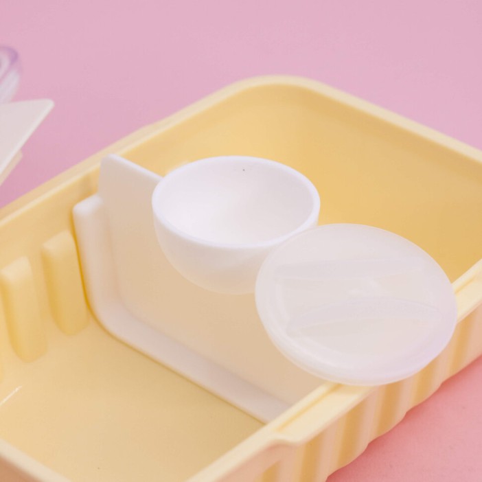 Ланчбокс "Clear Food", yellow 