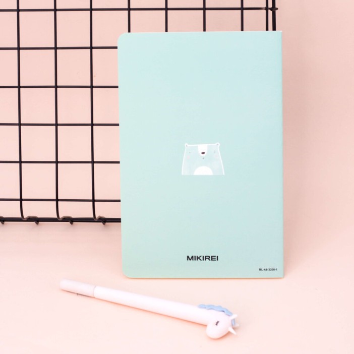 Тетрадь(A5) "Head Медведь", blue 