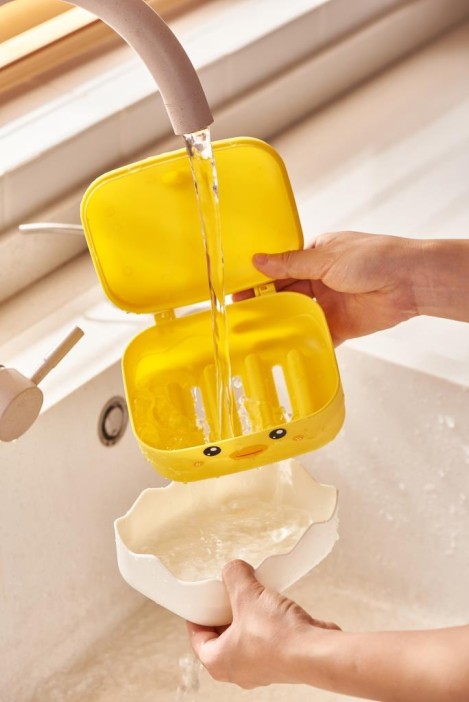 Мыльница "Chick", yellow 