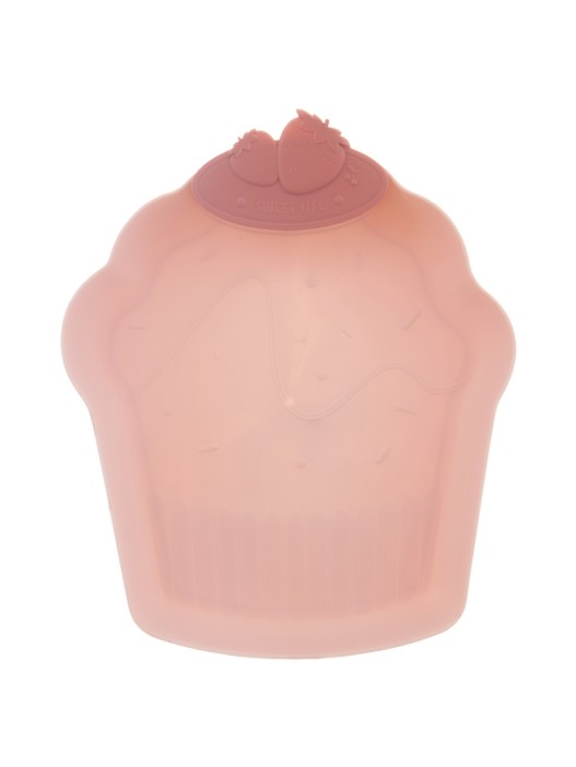 Тарелка "Wow cake", розовый, пластик (17.5*23*3.7 см) 