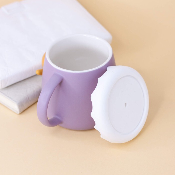 Кружка "Glaze Bear waving", purp (400ml) 