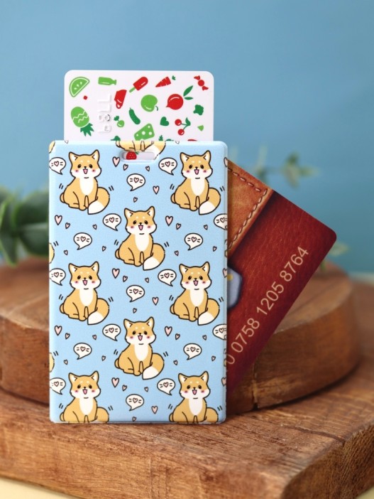 Держатель для карт Аниме «Many fox» (6,5 х 10,4 см) 