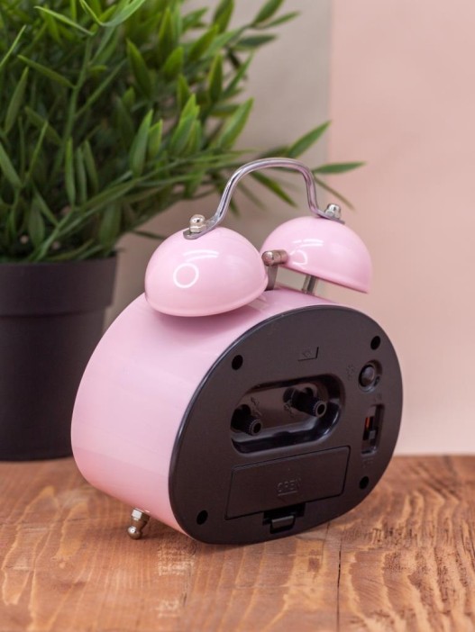 Часы-будильник &quot;Transport&quot;, pink 