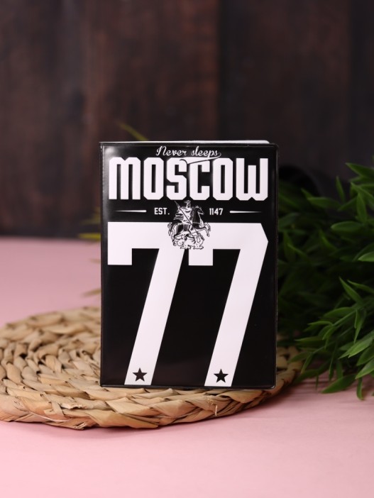 ОБЛОЖКА ДЛЯ ПАСПОРТА Moscow 77, плотность 600 мкм 